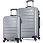 Zoozie Bags Juego de Maletas de 2 Piezas Gris